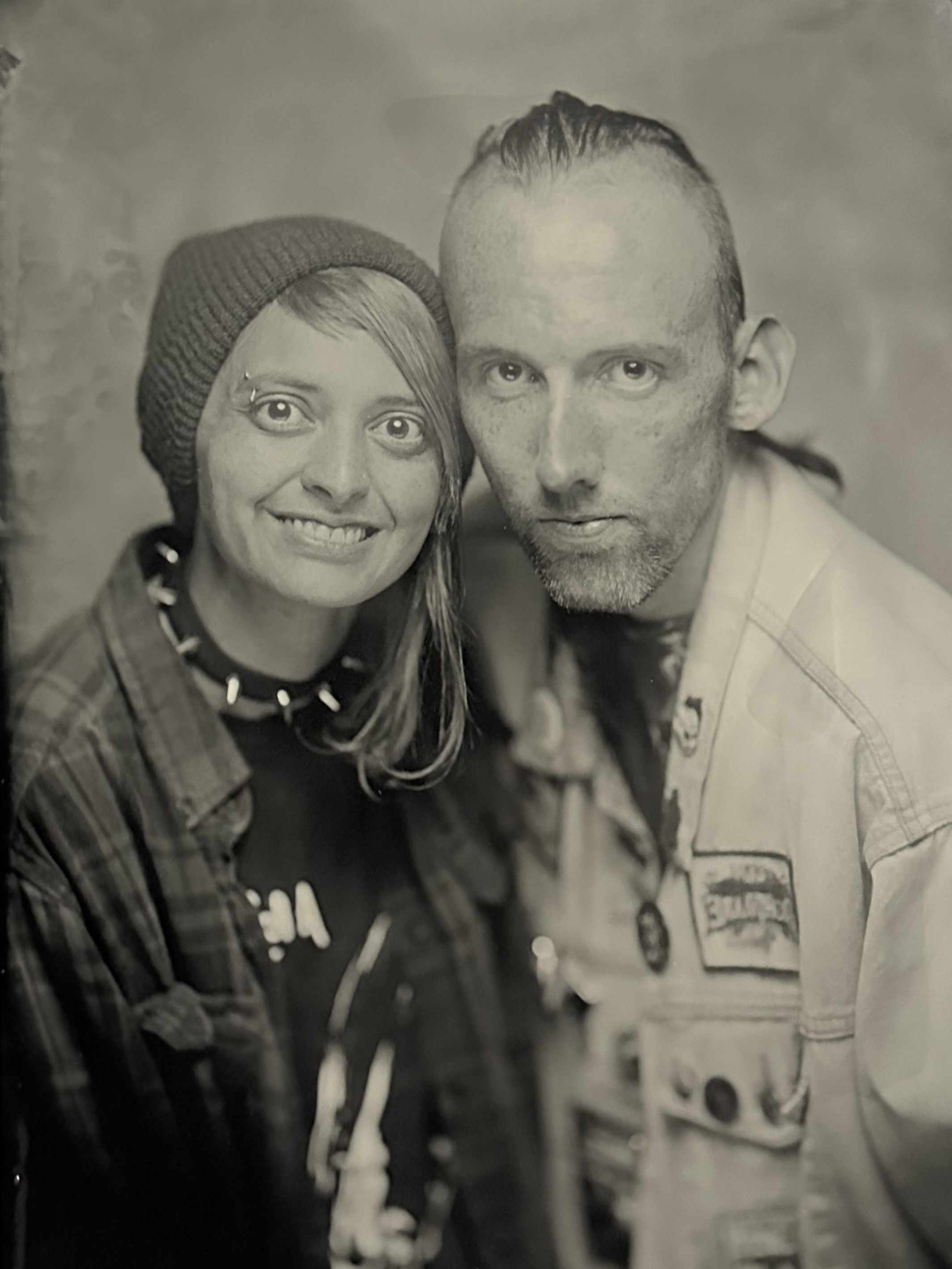Wet plate portrait
